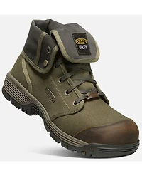Keen Men's Roswell Mid Lace-Up Work Boots - Carbon Fiber Toe