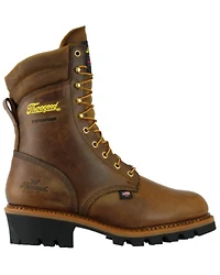 Thorogood Men's 9" Waterproof Logger Work Boots - Steel Toe