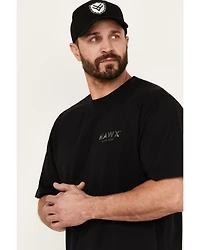 Hawx Men's Camo Logo Short Sleeve Graphic Work T-Shirt