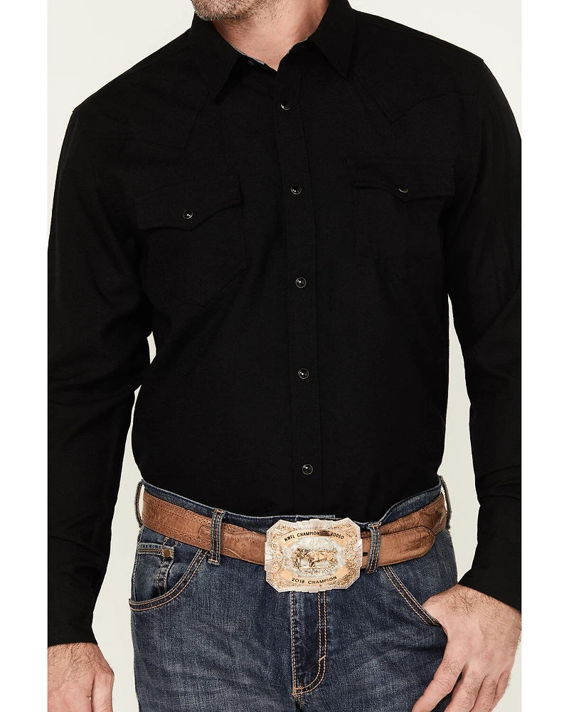 Cody James Men's Wooly Mammoth Solid Long Sleeve Snap Western Shirt