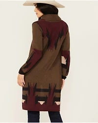 Shyanne Women's Southwestern Duster Cardigan