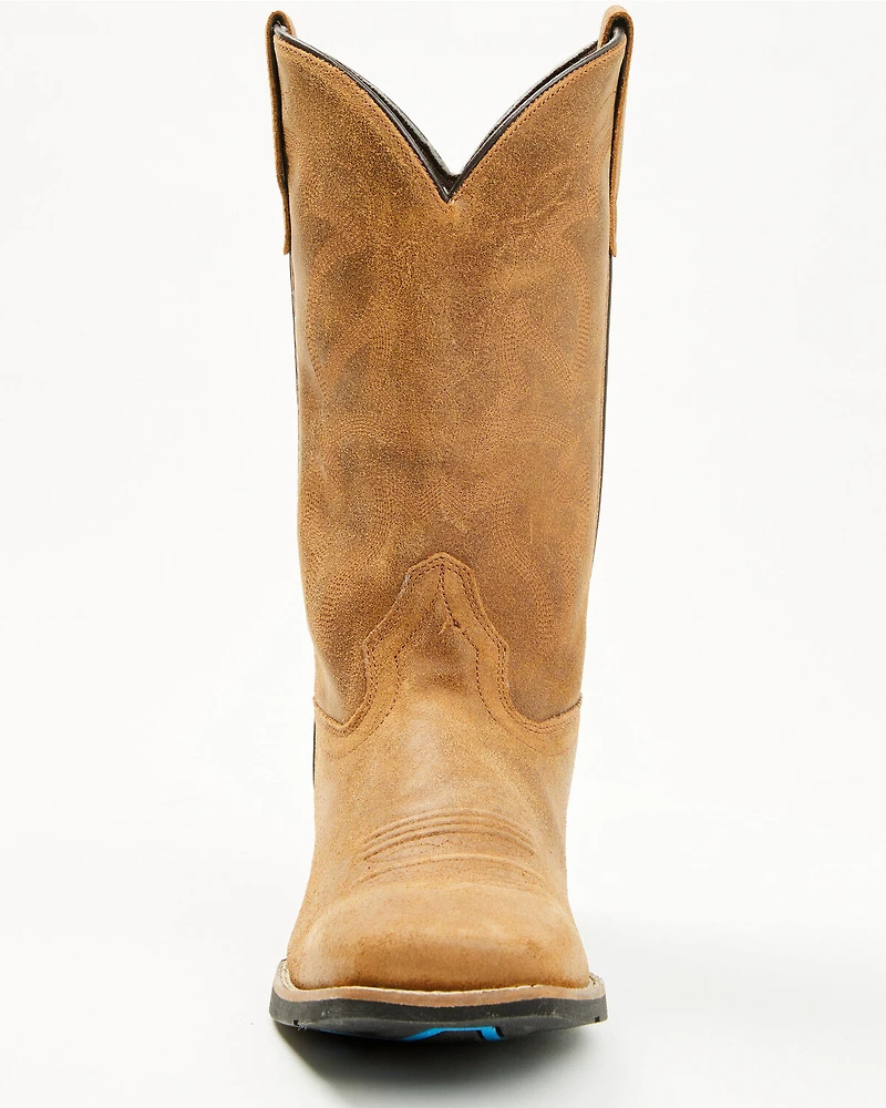 Roper Men's Monterey Roughout Western Boots - Square Toe