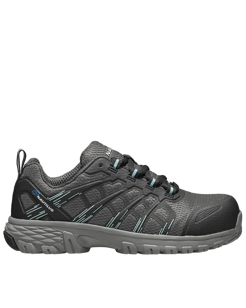 Nautilus Women's Stratus Slip Resisting Work Shoes - Composite Toe