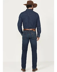Levi's Men's 514 Nice To Meet You Medium Wash Straight Leg Stretch Denim Jeans