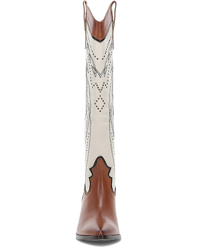 Frye Women's Sara Studded Tall Western Boots - SnipToe