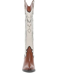 Frye Women's Sara Studded Tall Western Boots - SnipToe