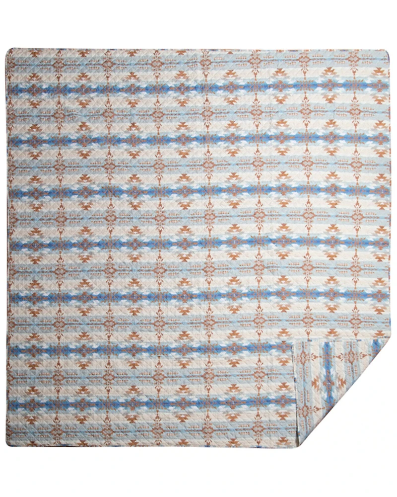 Carstens Home Wrangler Stack Rock Southwestern King Quilt - 3-Piece