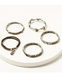 Shyanne Women's Strawberry Skies Bracelet Set - 5 Piece