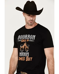 Cody James Men's Bourbon Wisdom Short Sleeve Graphic T-Shirt
