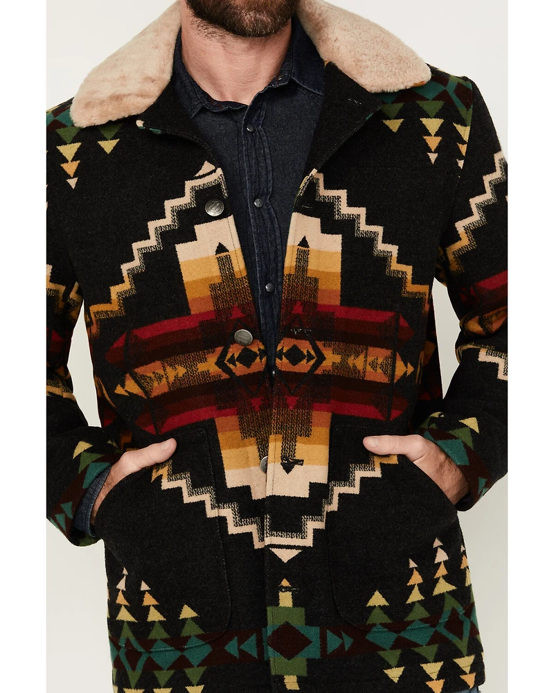 Pendleton Men's Brownsville Multicolored Print Coat