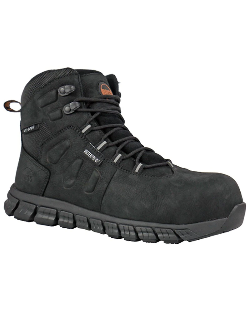 Hoss Men's Tikaboo Ultra Light Lace-Up Work Boots - Composite Toe