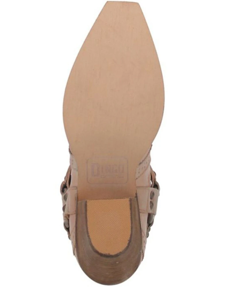 Dingo Women's Gummy Bear Harness Western Fashion Booties - Snip Toe