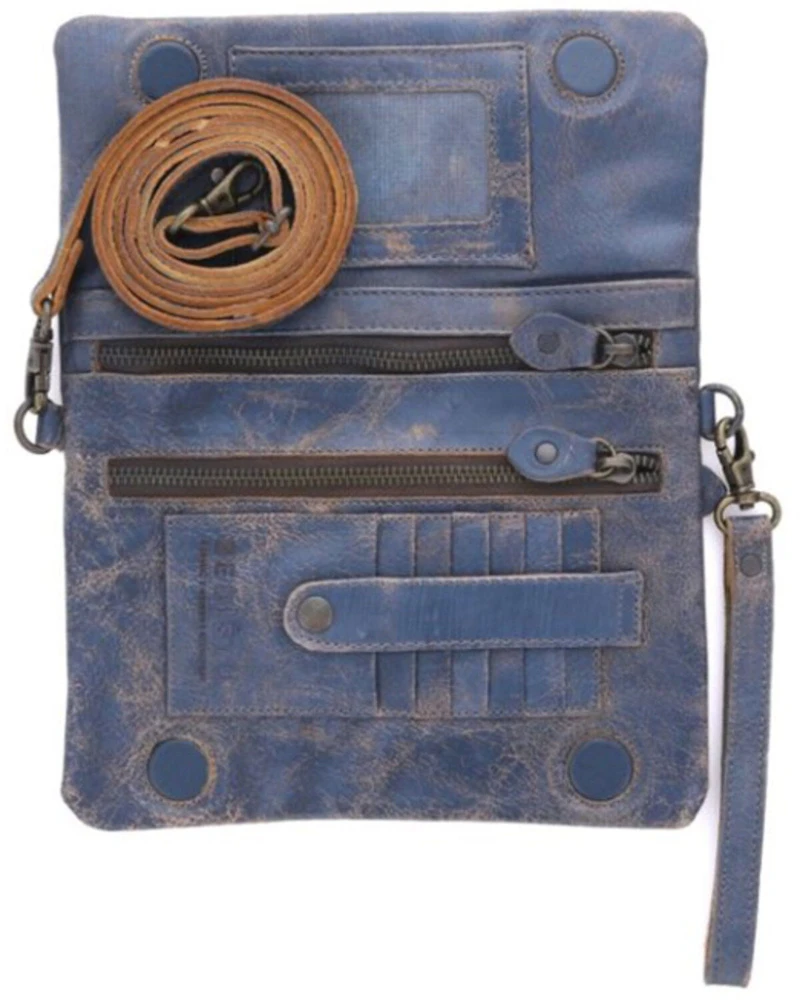 Bed Stu Women's Cadence Leather Crossbody Wristlet Bag