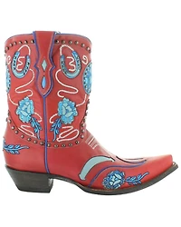 Double D Ranch Women's Wagon Wheel Western Boots - Snip Toe