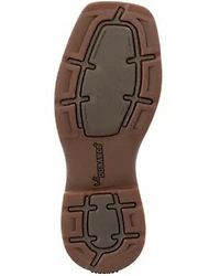 Durango Boys' Lil' Rebel USA Flag Army Western Boots - Square Toe