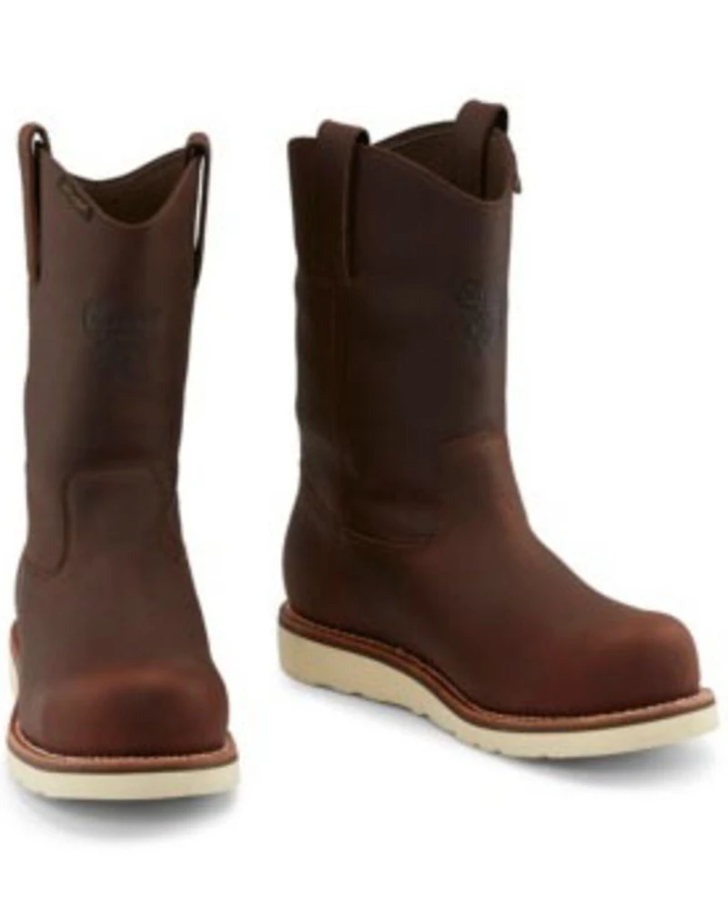 Chippewa Men's 11" Edge Walker Waterproof Western Work Boots - Composite Toe