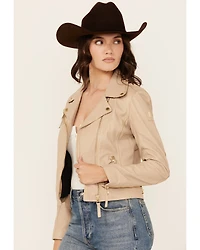 Mauritius Leather Women's Christy Scatter Star Jacket