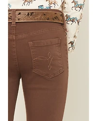 Shyanne Girls' Pull-On Flare Stretch Denim Jeans
