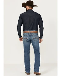 Ariat Men's M7 Peconic Remming Medium Wash Slim Straight Stretch Jeans