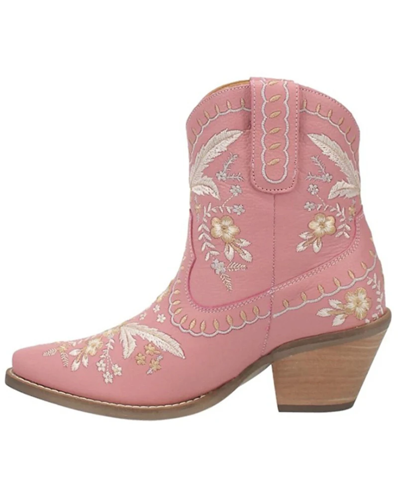 Dingo Women's Floral Western Booties - Snip Toe