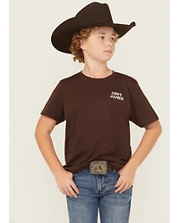 Cody James Boys' Southwestern Skull Short Sleeve Graphic T-Shirt