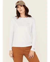 Carhartt Women's Force® Sun Defender Lightweight Long Sleeve Graphic Work T-Shirt