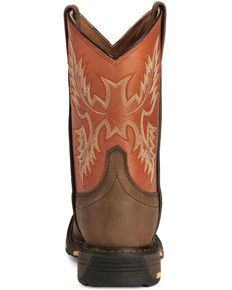 Ariat Boys' Earth WorkHog® Western Boots - Square Toe