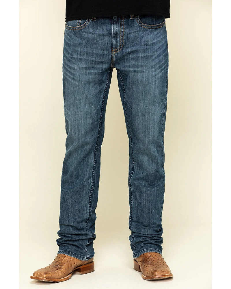 Cody James Men's Equalizer Wash Jackson Slim Straight Stretch Denim Jeans