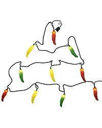 Kurt Adler 9' UL 10L Chili Pepper Light Set