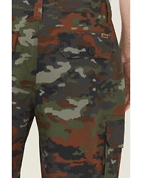 Lucky Brand Workwear Men's Camo Cargo Shorts
