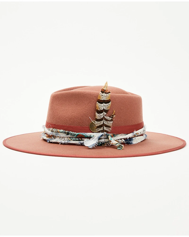 Wrangler Women's Arrow Crown Western Fashion Hat