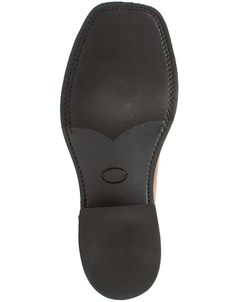 Ad Tec Men's Brown Western Work Boots - Soft Toe