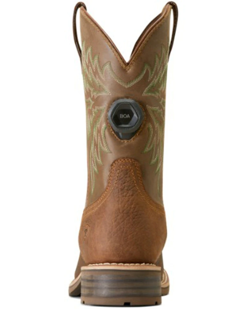 Ariat Men's Hybrid Rancher Waterproof Western Performance Boots - Broad Square Toe