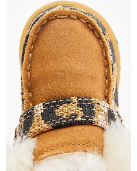 Twisted X Infant Girls' Cheetah Print Shoes - Moc Toe