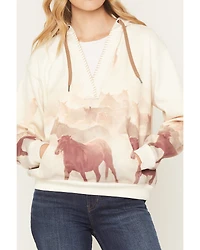Shyanne Women's Running Horse Pullover Hoodie