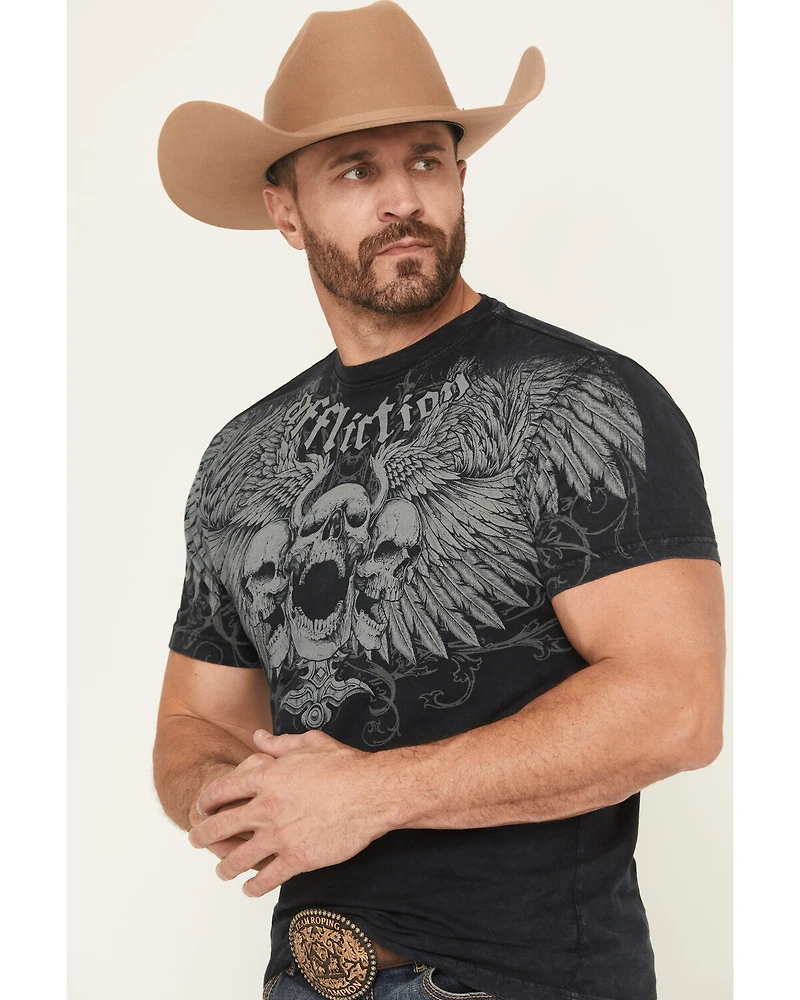 Affliction Men's Desperation Short Sleeve Graphic T-Shirt
