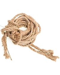 Kurt Adler 6' 72-Light Brown Burlap LED Rope Light