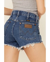Wrangler Women's Frayed Hem Shorts