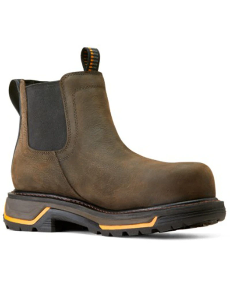 Ariat Men's Big Rig Waterproof Chelsea Work Boots - Composite Toe
