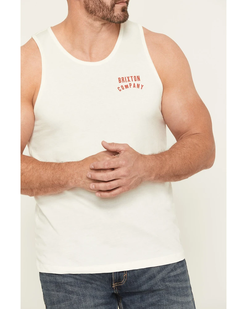 Brixton Men's Woodburn Logo Tank