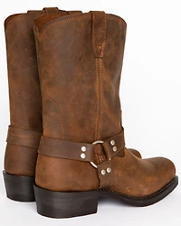 Brothers and Sons Men's Pull On Motorcycle Boots - Square Toe
