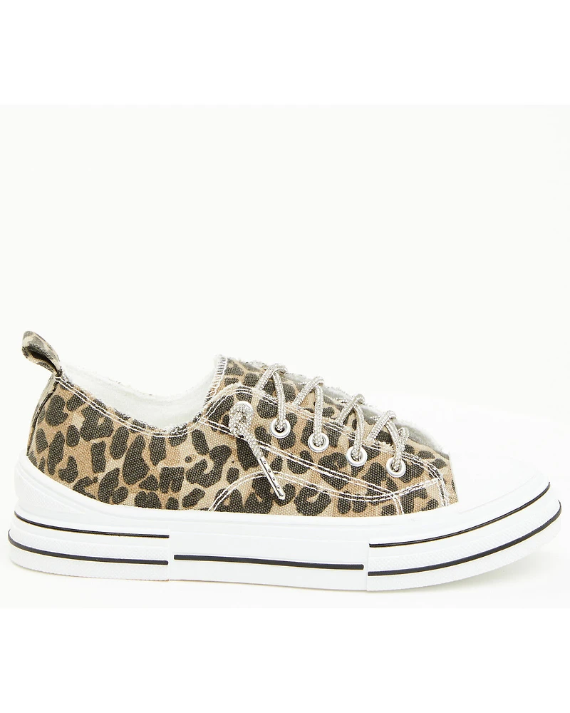 Very G Women's Aman Leopard Casual Sneakers