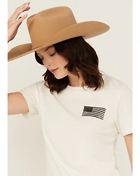 Boot Barn Women's An American Tradition Short Sleeve Fitted Graphic Tee