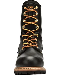 Carolina Men's Logger 8" Elm Waterproof Work Boots - Steel Toe