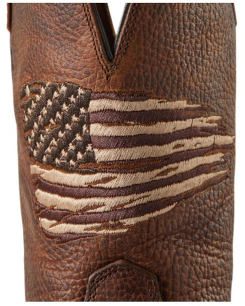 Ariat Men's Cliff Sport All Country Western Performance Boots - Broad Square Toe