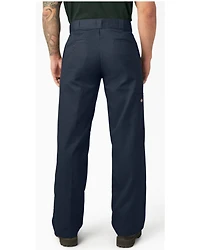 Dickies Men's Double Knee Twill Loose Fit Straight Work Pants