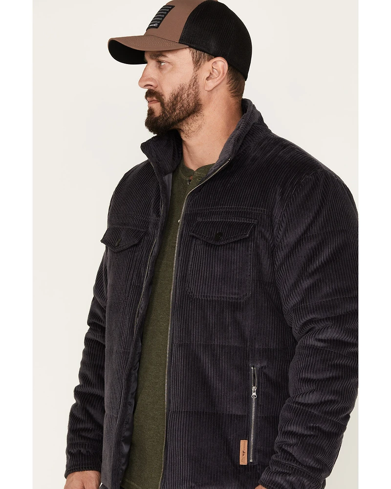 Powder River Outfitters Men's Corduroy Solid Puffer Jacket