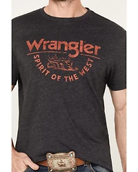 Wrangler Men's Boot Barn Exclusive Spirit of the West Short Sleeve Graphic T-Shirt