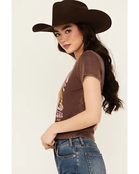 Cleo + Wolf Women's Auggie Short Sleeve Boxy Graphic Tee