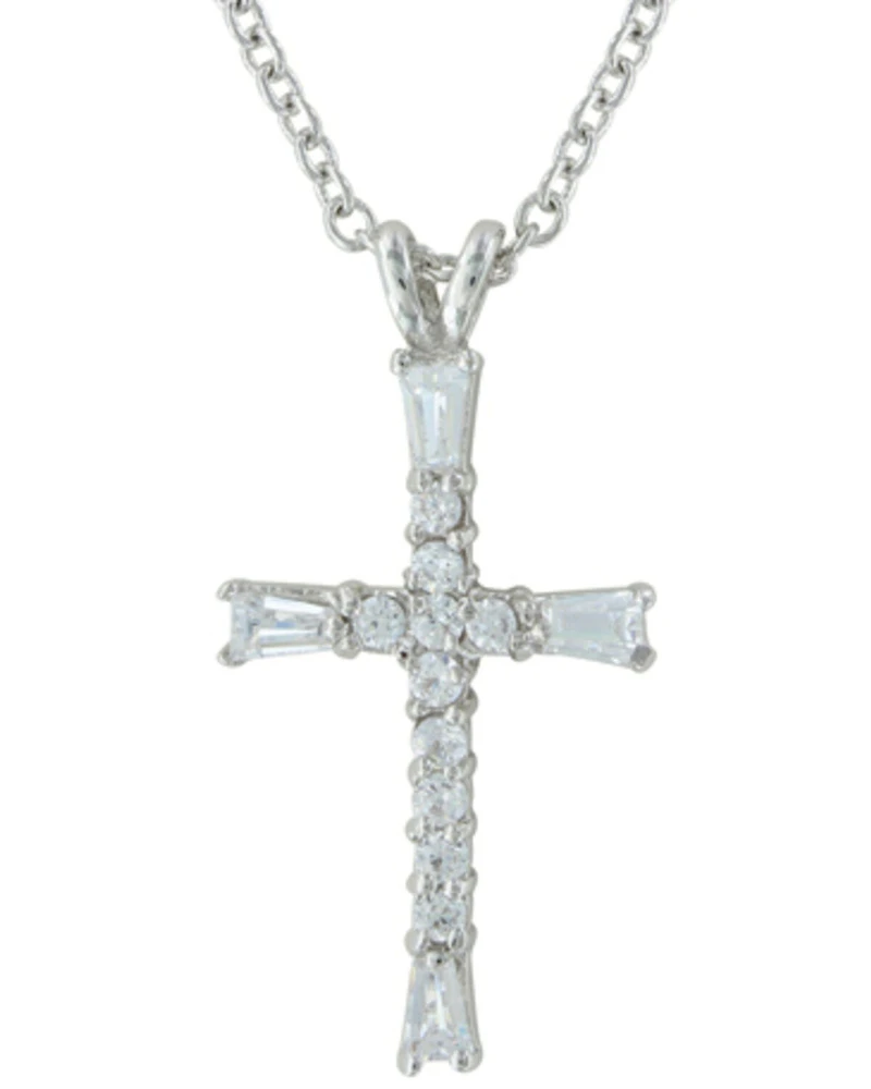 Montana Silversmiths Radiant Faith Cross Necklace